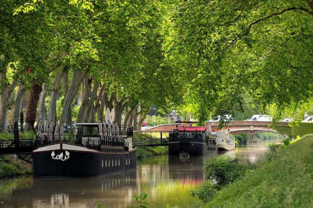 La Halte Du Canal Carcassonne Esterno foto